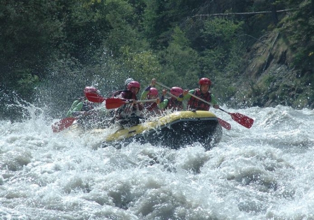  Rafting muito esportivo em Ubaye